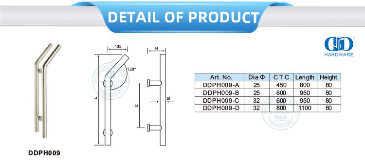 Couple Tube Pull Handle Couple Tube Pull Handle