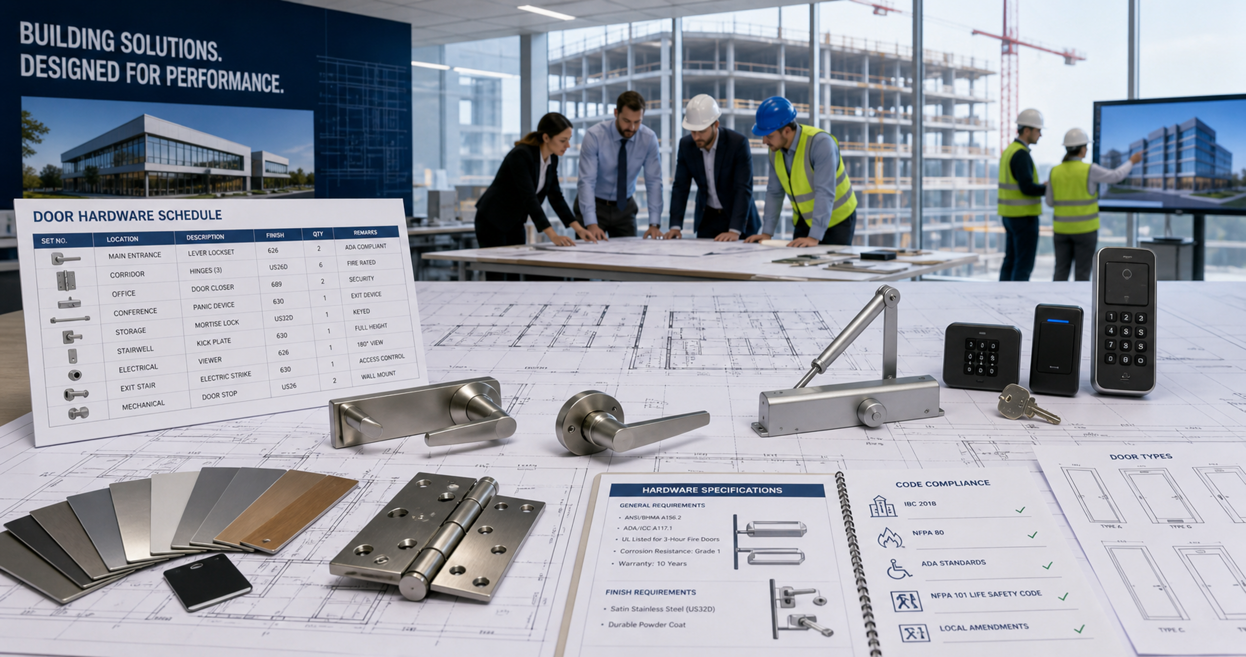 Door Hardware Planning for Large-Scale Construction Projects: The Ultimate Guide to Compliance and Performance Door Hardware Planning for Large-Scale Construction Projects: The Ultimate Guide to Compliance and Performance