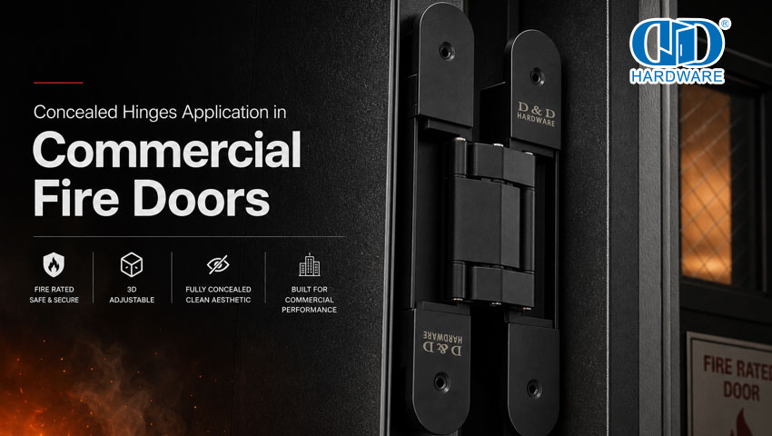 Concealed Hinges Application in Commercial Fire Doors Concealed Hinges Application in Commercial Fire Doors