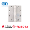 High Safety Fire Rated UL Square Corner Mortise Door Hinge -DDSS005-FR-5x4x3.4mm