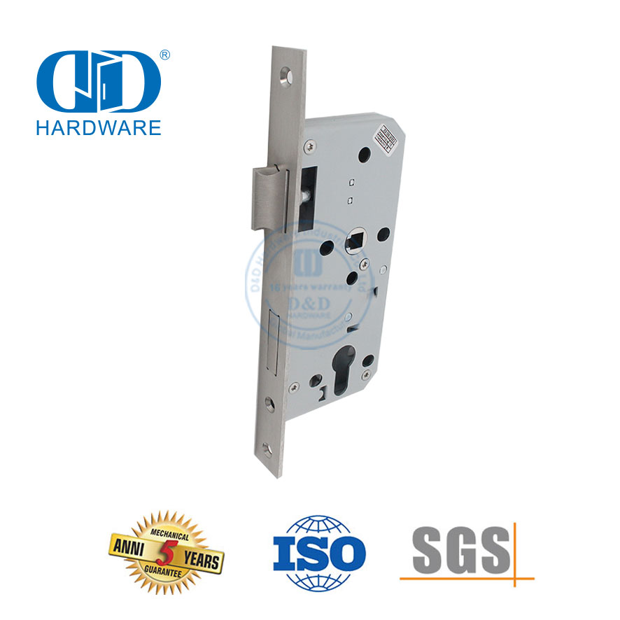 High Quality 2 Turns European Sash Lock For Wooden Door Metal Door Hardware -DDML040