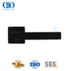 Good Quality Modern Design Matt Black Square Rosette Door Handles-DDTH020-MB