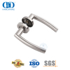 Luxury Stainless Steel Door Handle on Rosette for Front Door-DDTH025-SSS