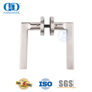 Euro Style Door Accessories Solid Lever Handle for Aluminum Door-DDSH023-SSS
