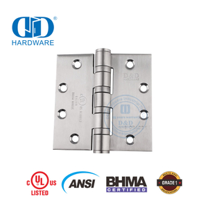 Exterior Door Stainless Steel BHMA ANSI Grade 1 Heavy Duty Hinge-DDSS001-ANSI-1-4.5x4.5x4.6mm