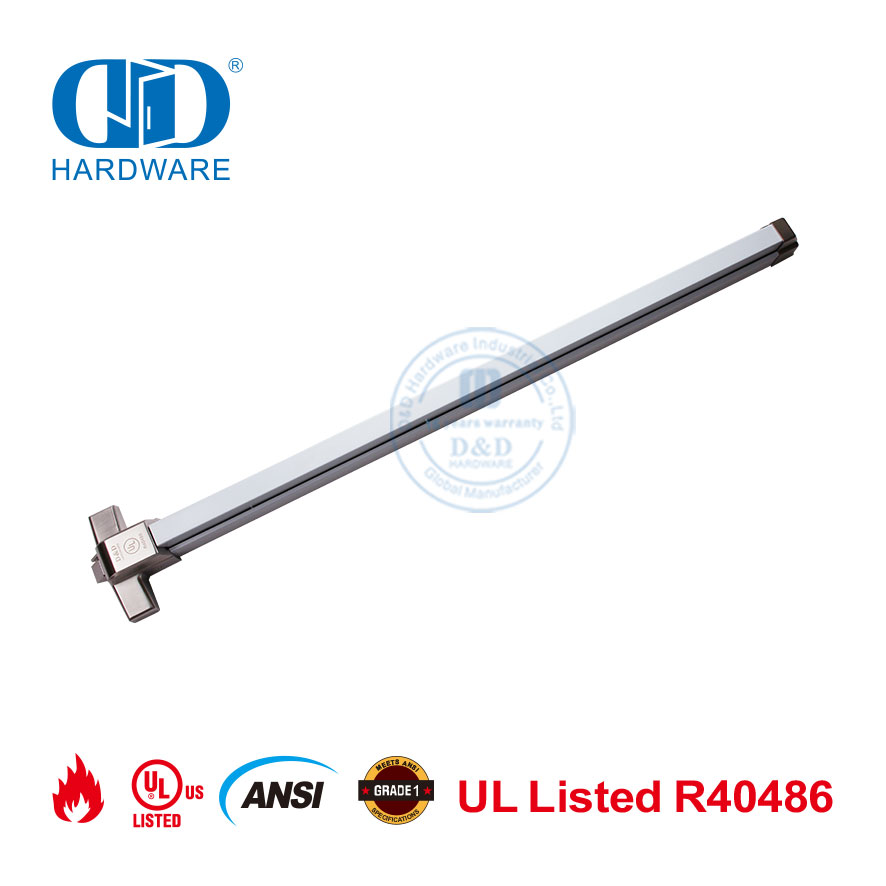 Fire Rated Panic Exit Hardware Push Bar with UL Certification-DDPD005-SSS