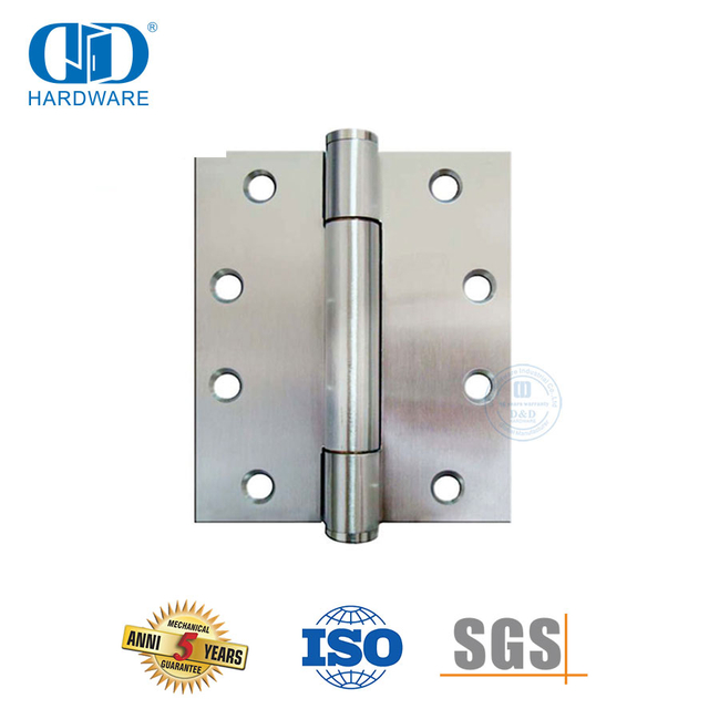 Stainless Steel Euro Profile 3 Knuckle Concealed Bearing Butt Hinge-DDSS062