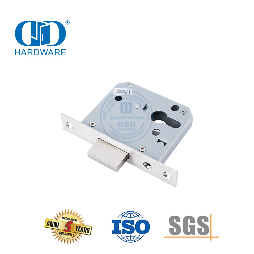 Stainless Steel Deadbolt Lock Body for Entrance or Storeroom Door-DDML029