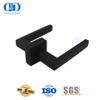 Good Quality Modern Design Matt Black Square Rosette Door Handles-DDTH020-MB
