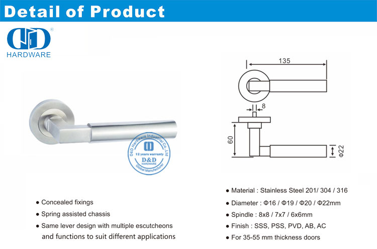 Sustainable Lever Handles