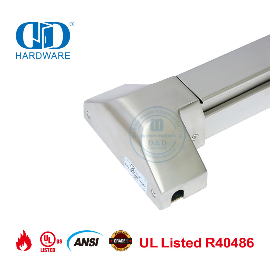 Fire Rated Panic Exit Device Vertical Rod Touch Bar-DDPD024-SSS