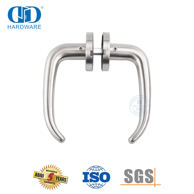European Standard Stainless Steel Solid Lever Door Handle for Kitchen-DDSH004-SSS