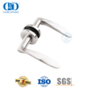 Stainless Steel Hotel Bathroom Tubular Solid Lever Handle for Wooden Door-DDSH001-SSS