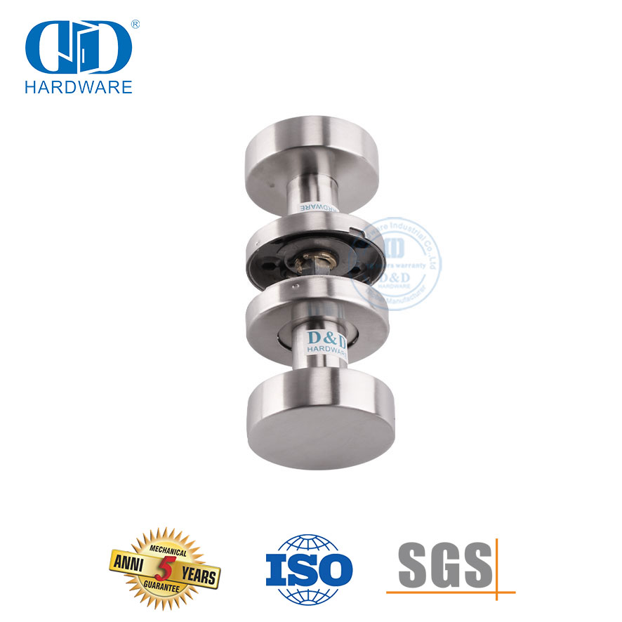 Stainless Steel Solid Round Door Handle Knob for External Door-DDSH039-SSS