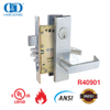 UL Fire Rated High Security ANSI Door Mortise Lock for Apartment Building-DDAL20