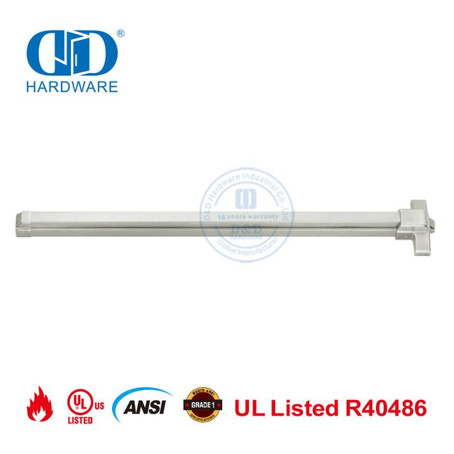 Fire Rated Panic Exit Hardware Push Bar with UL Certification-DDPD005-SSS