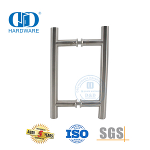 Stainless Steel Back To Back Pull Handle for Commercial Door-DDPH001