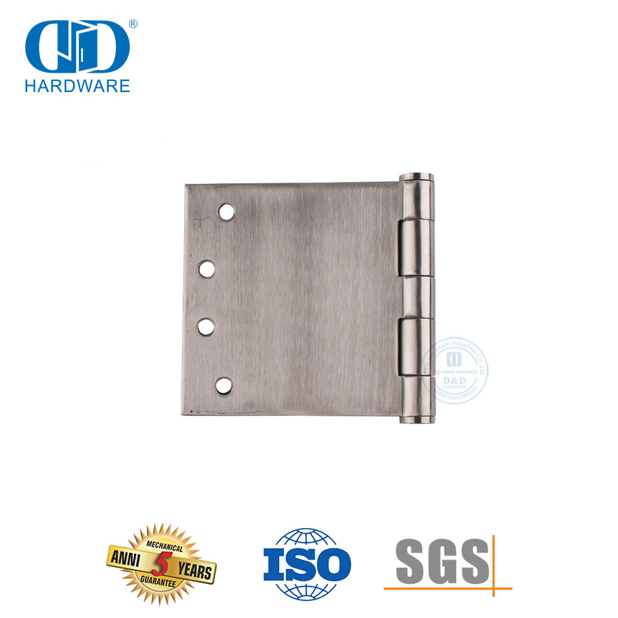 Stainless Steel Exterior Door Hardware Large Wide Type Door Hinge-DDSS049-100x200x3.4mm