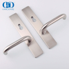 EN 1906 Stainless Steel 304 Door Lever Handle with Plate-DDTH001-SSS