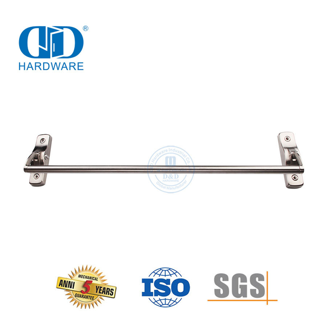 Stainless Steel Single Latch Point Push Bar Exit Hardware-DDPD009-SSS