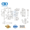 Stainless Steel Deadbolt Lock Body for Entrance or Storeroom Door-DDML029