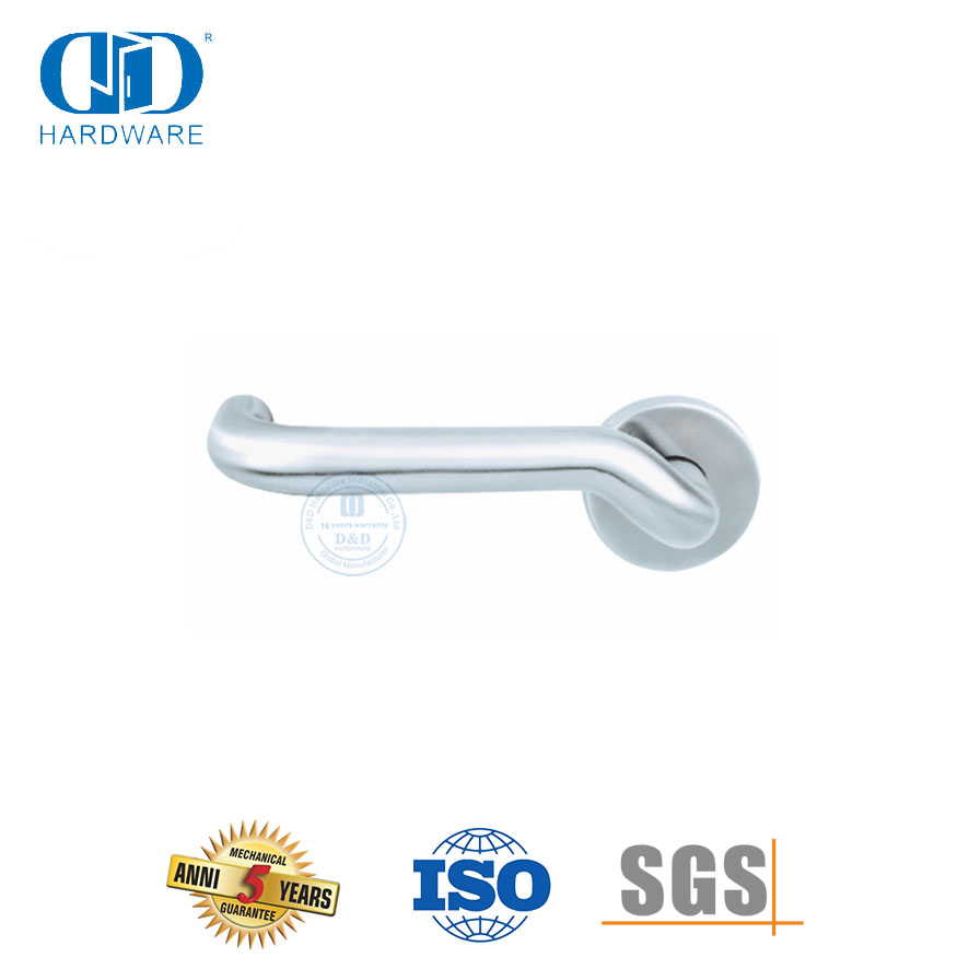 Good Quality Simple Style Stainless Steel Disabled Door Handle-DDTH016-SSS