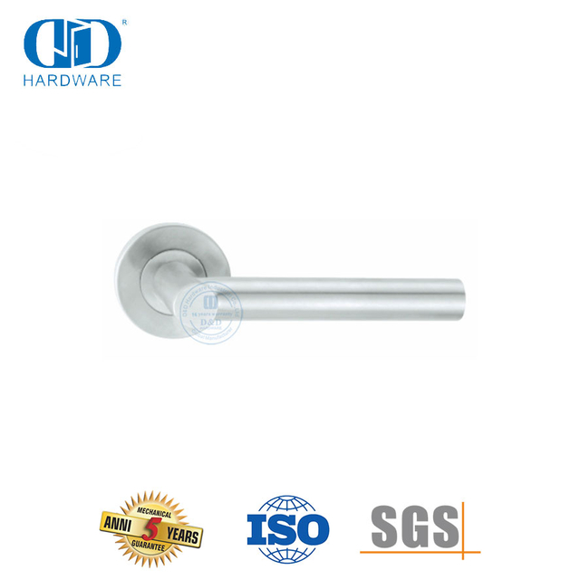 Stainless Steel Euro Market Square Corner Type Hollow Lever Handle-DDTH017-SSS