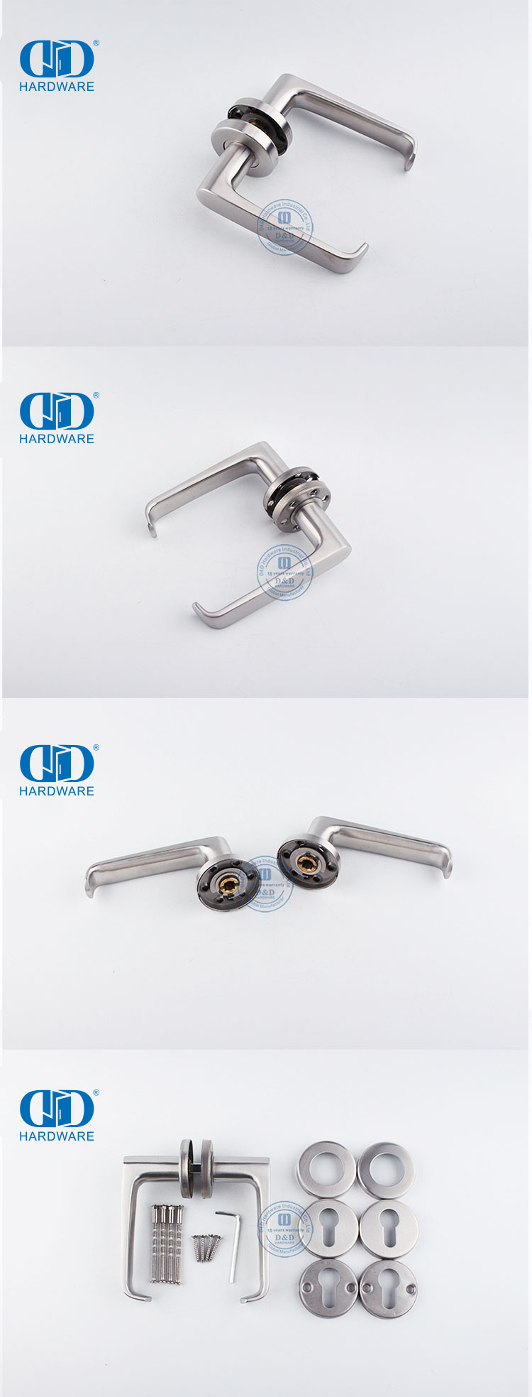 Solid Tube Lever Handle