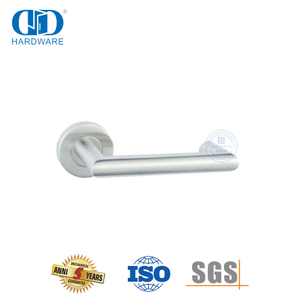 Mortise Lock Set Hardware Accessories Double Right-Angle Lever Handle-DDTH027-SSS