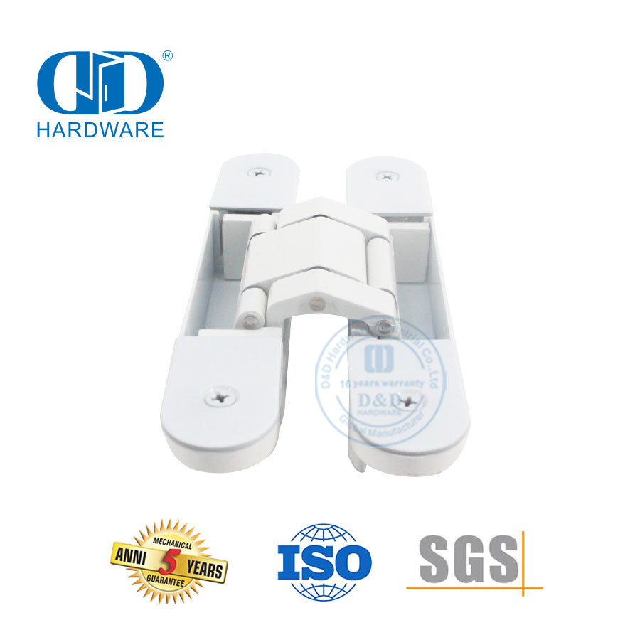 Zinc Alloy 3D Hidden Concealed Adjustable Door Hinge-DDCH008-G40