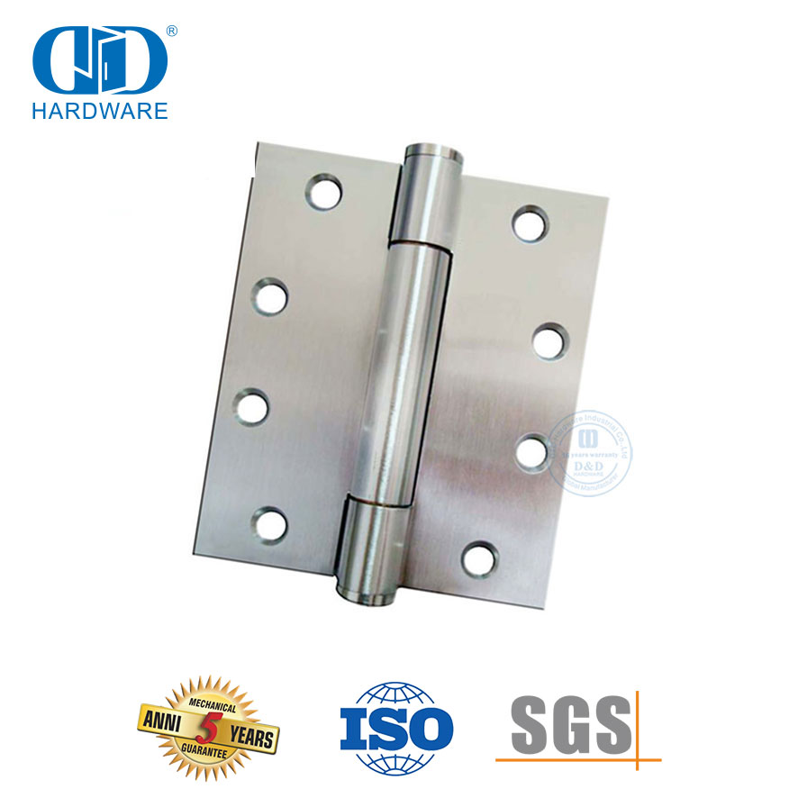 Stainless Steel Euro Profile 3 Knuckle Concealed Bearing Butt Hinge-DDSS062