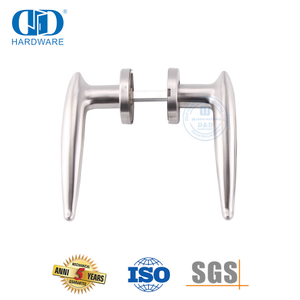 Streamlined Design Stainless Steel Solid Lever Handle for Aluminum Door-DDSH035-SSS