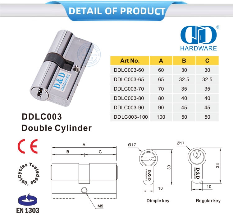 Euro Profile Lock Cylinder