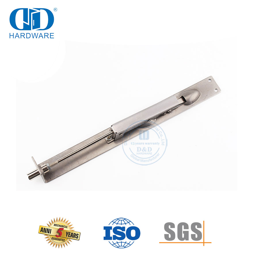 Stainless Steel High Quality Durable Flush Bolt for Timber Door-DDDB006-SSS