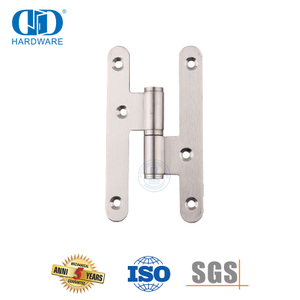 Stainless Steel Metal Door Hardware Good Safety Round Corner H Hinge-DDSS019