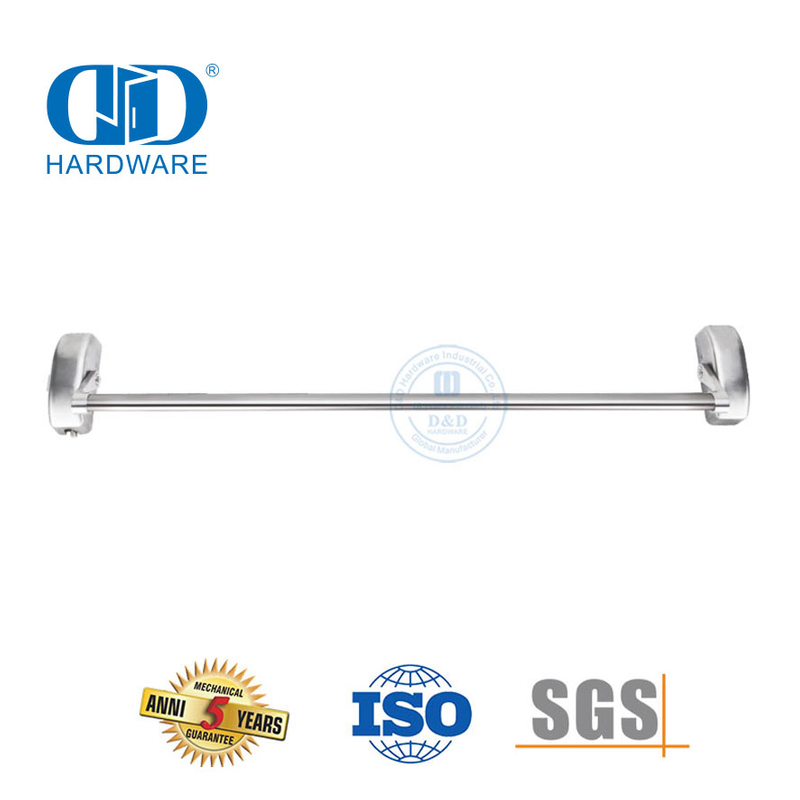 Stainless Steel Push Bar Exit Hardware for Commercial Residential Building-DDPD021-SSS