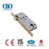 Polished Brass Mirror Golden Fire Rated Mortise Lock for Commercial Building-DDML026-4585-PB