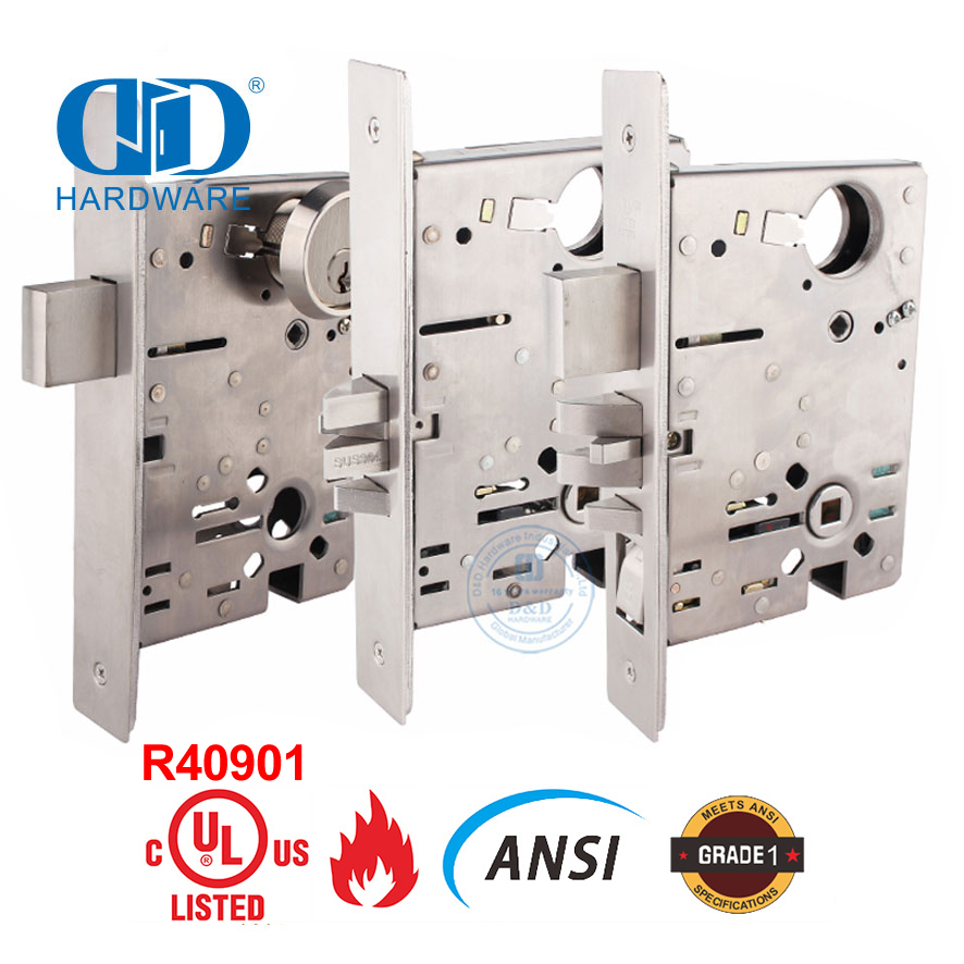 Amercian Standard UL Listed Heavy Duty Home Door Mortice Lockset