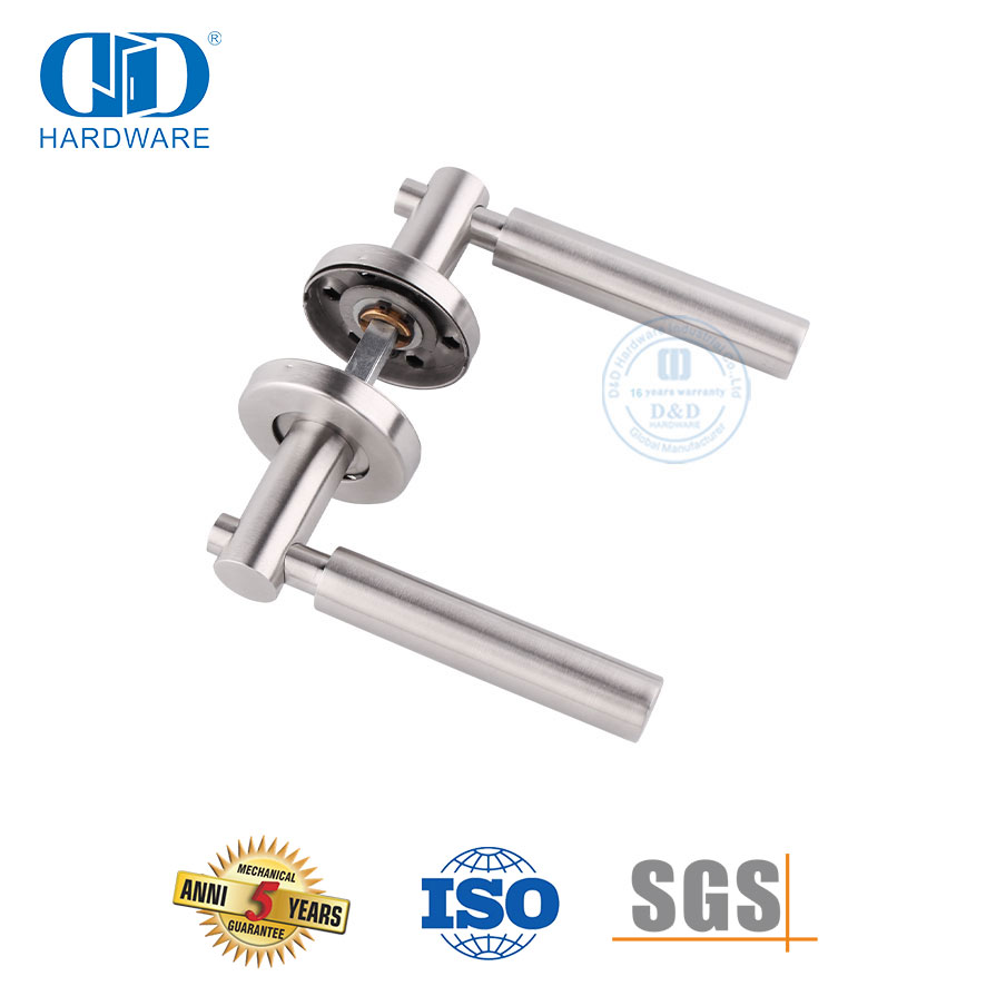 Stainless Steel Precision Casting Cylindric Shape Solid Lever Handle-DDSH034-SSS
