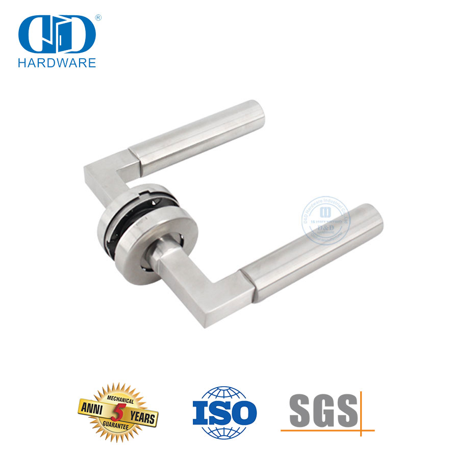 Modern Sustainable Durable Stainless Steel Simple Style Lever Door Handles-DDTH023-SSS