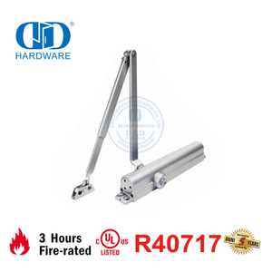 High Quality 150KG 1400mm Heavy Duty Adjustable Speed ANSI UL Certificate Certification Fire Door Closer-DDDC042
