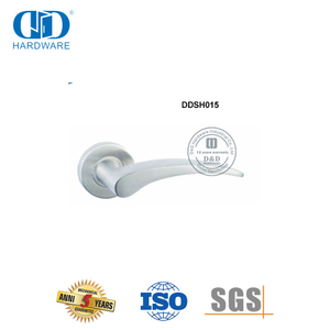 Modern Style Stainless Steel Main Entry Door Lever Solid Handle-DDSH015-SSS