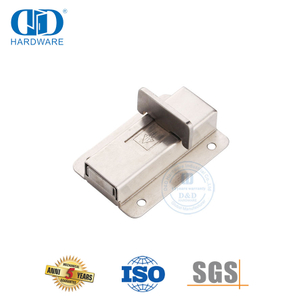 High Quality Square Tube Sliding Door Flush Door Bolt-DDDB013-SSS
