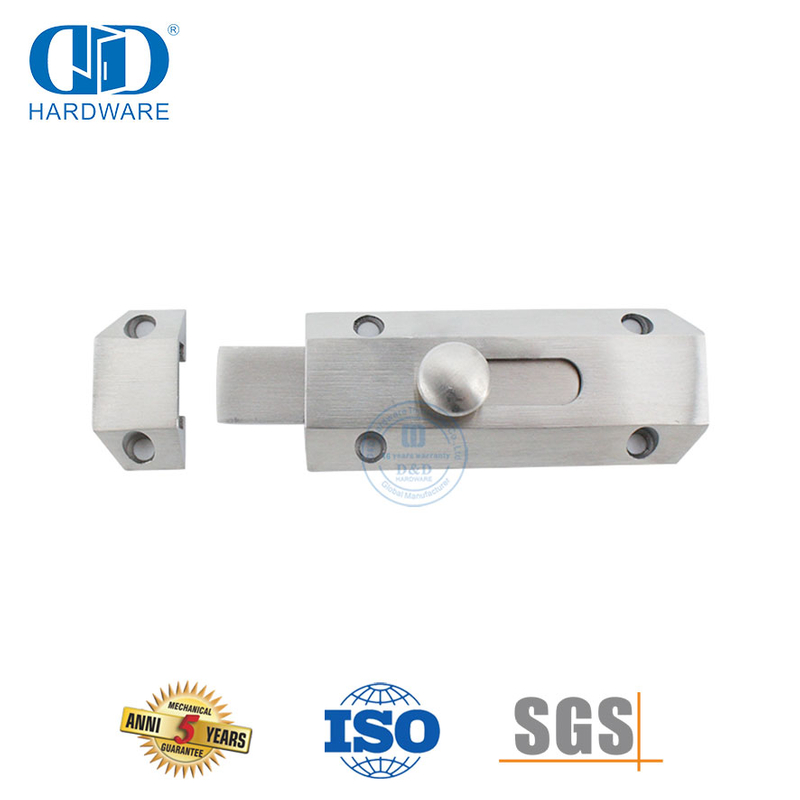 Stainless Steel Door Latch Lock Barrel Bolt for Front Door-DDDB029-SSS