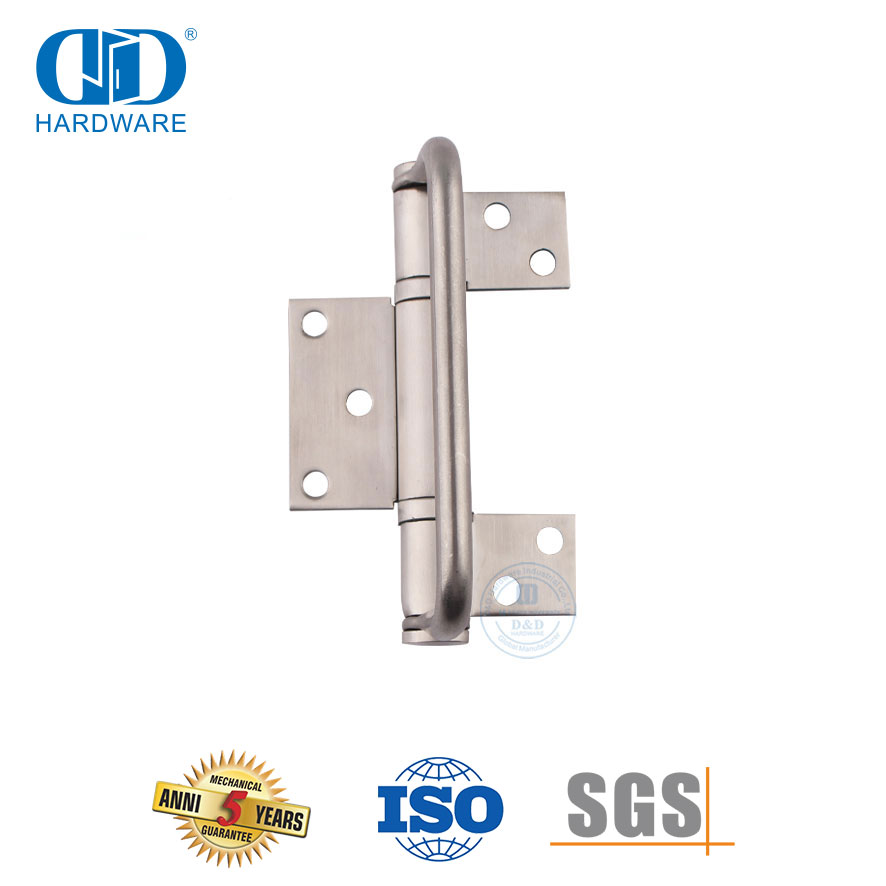 Folding Door Hardware Double Ball Bearing Three Leaves Hinge with Handle-DDSS041