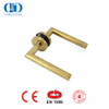 Satin Brass EN 1906 Door Lock Security Accessories Golden Lever Handles-DDTH003-SB