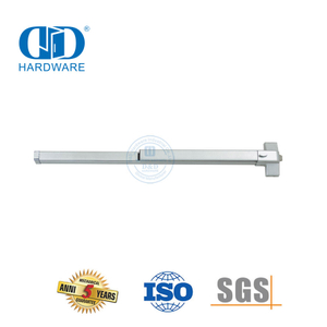 Stainless Steel Touch Bar Exit Hardware with Thumb Turn Dogging-DDPD007-SSS