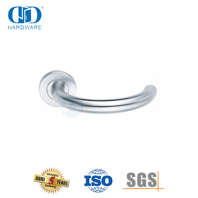 Stainless Steel High Grade Passage Door Hardware Tubular Lever Handles-DDTH014-SSS