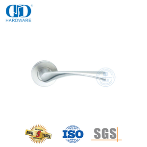 Novel Design Stainless Steel Wave Type Hollow Lever Door Handle-DDTH037-SSS