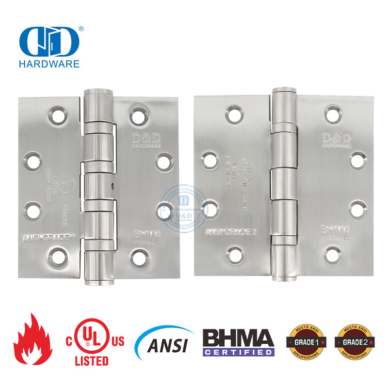 A Comprehensive Guide To Fire Door Hinges, Fire-Rated Door Hinges, And Commercial Door Hinges
